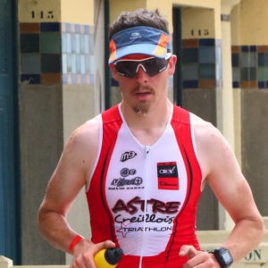 Alban sur le triathlon de Deauville