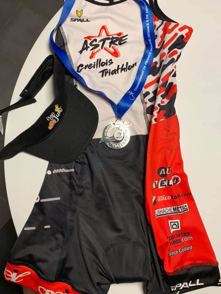 Frédérique Poillet, 2ème au championnat de France 🇫🇷 de Duathlon