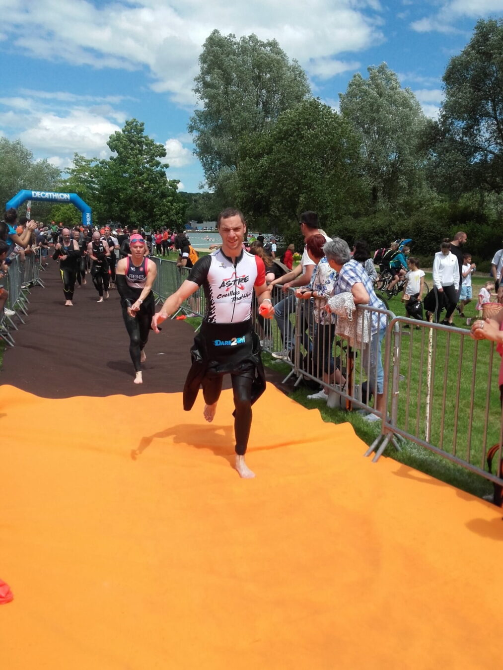 Triathlon de Beauvais, format M, compte rendu :