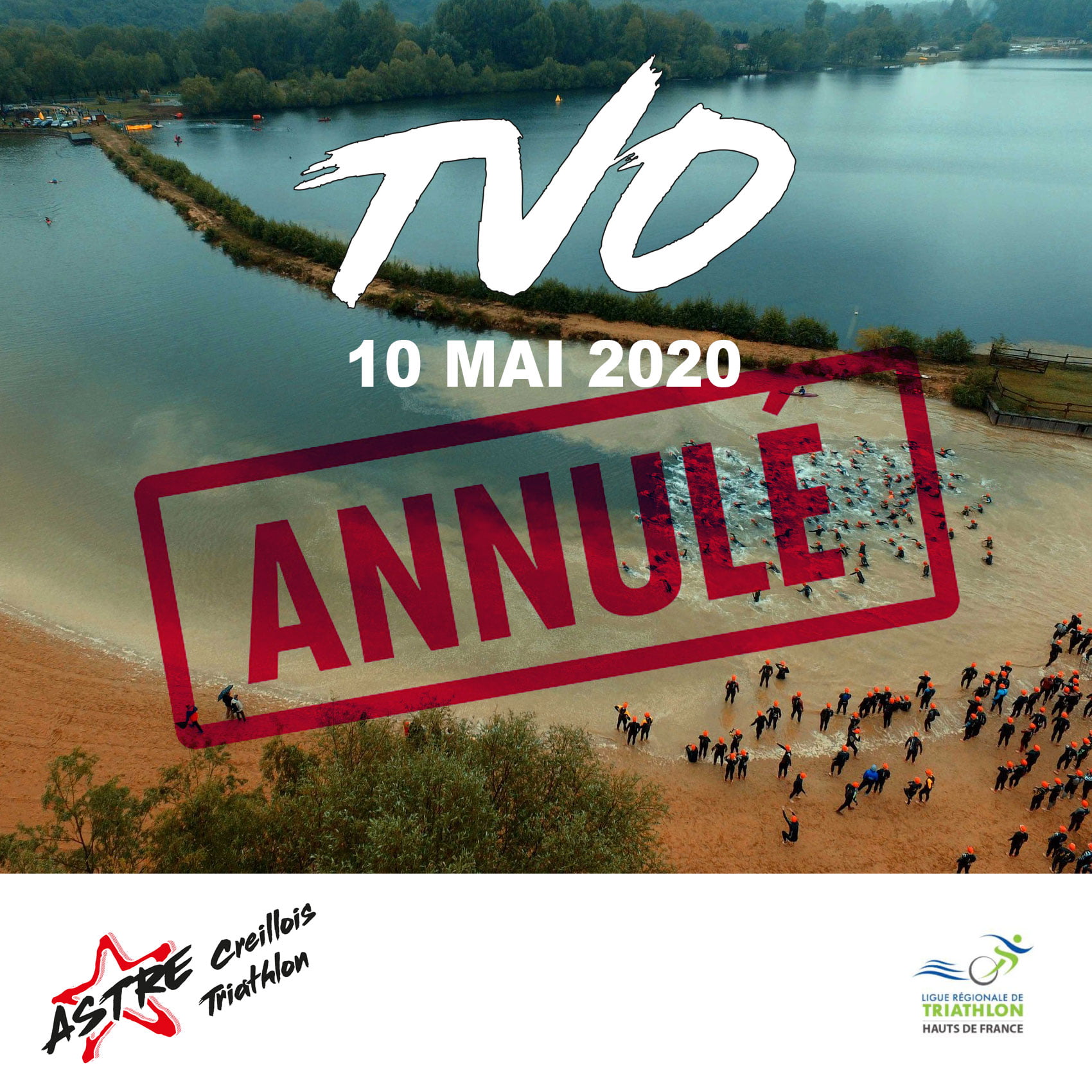 Annulation du TVO Festival Triathlon 2020