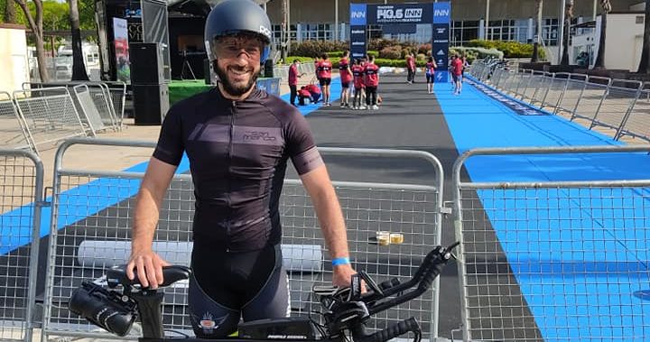 1er dossard de l’année pour Aymeric au Tradeinn International Triathlon