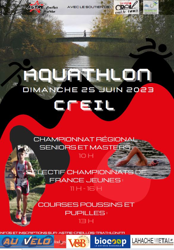 Aquathlon Creil – 2023