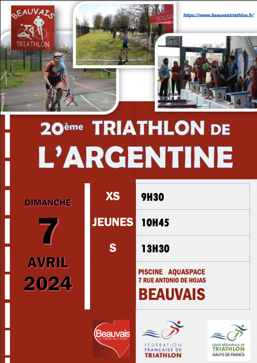 Triathlon Argentine 2024 - Beauvais