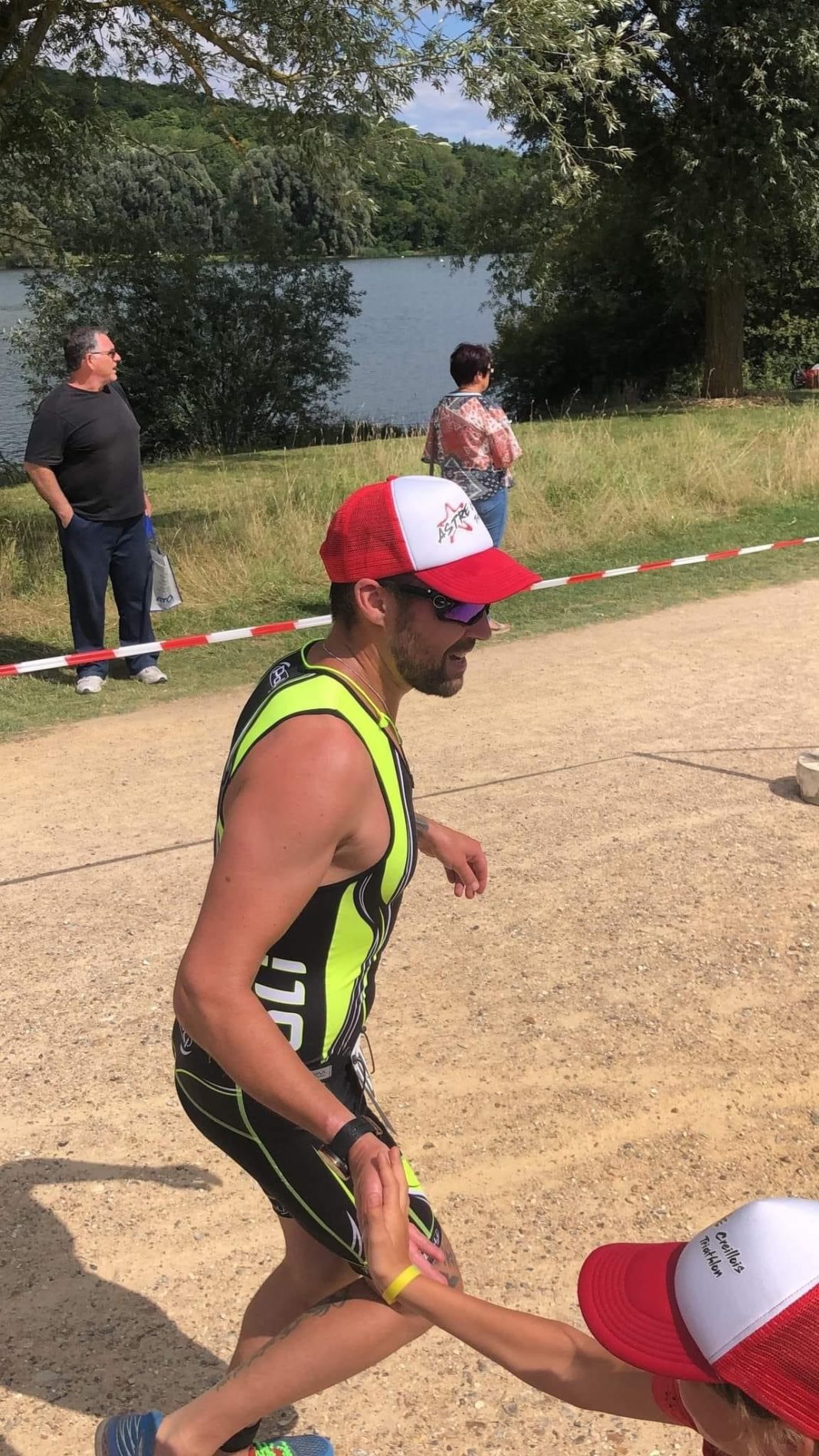 Jeremy au triathlon de Beauvais