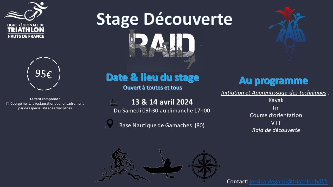 Stage Découverte Raid Multisport