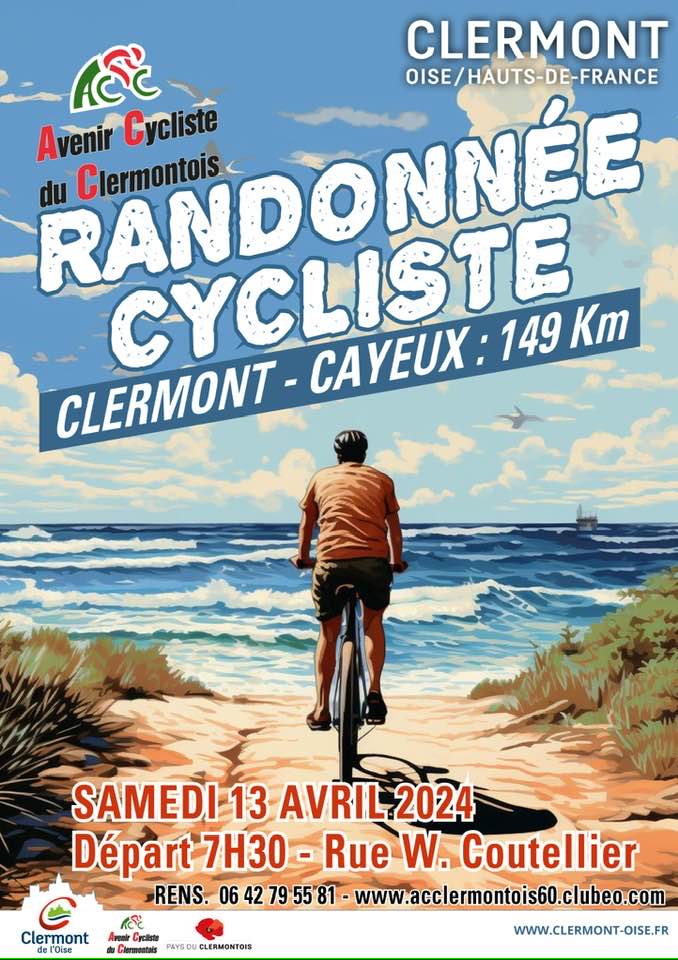 Randonnée cycliste Clermont - Cayeux