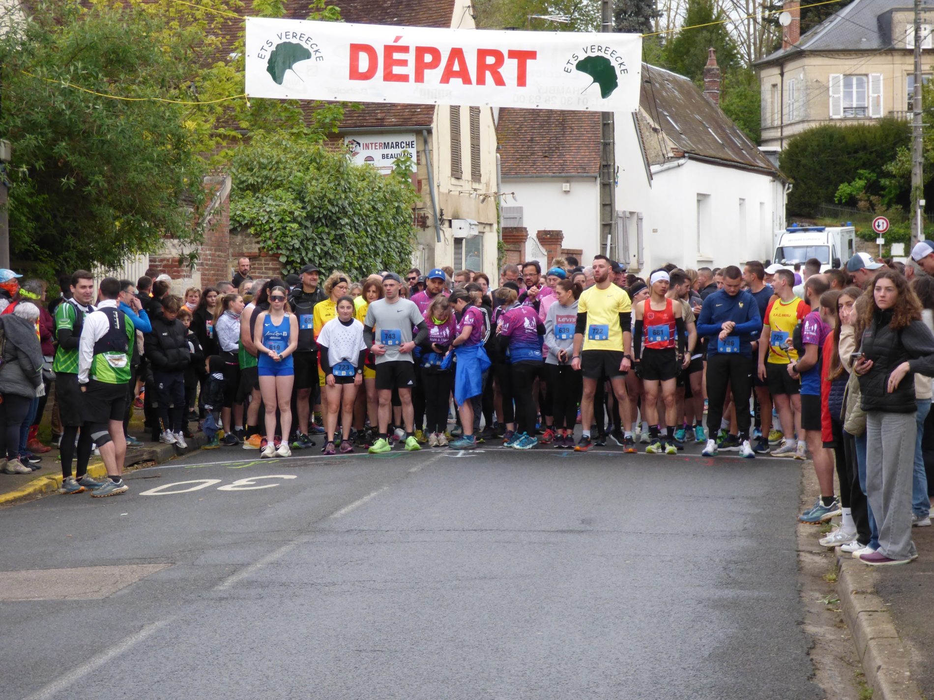 10km du semi-marathon de Cauvigny