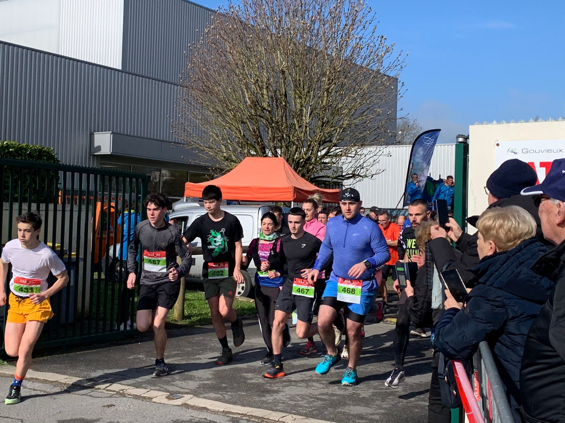 Départ 8km - Trail les Aigles