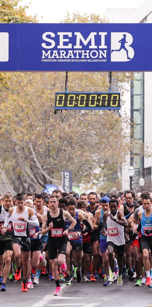 Semi marathon de Boulogne Billancourt