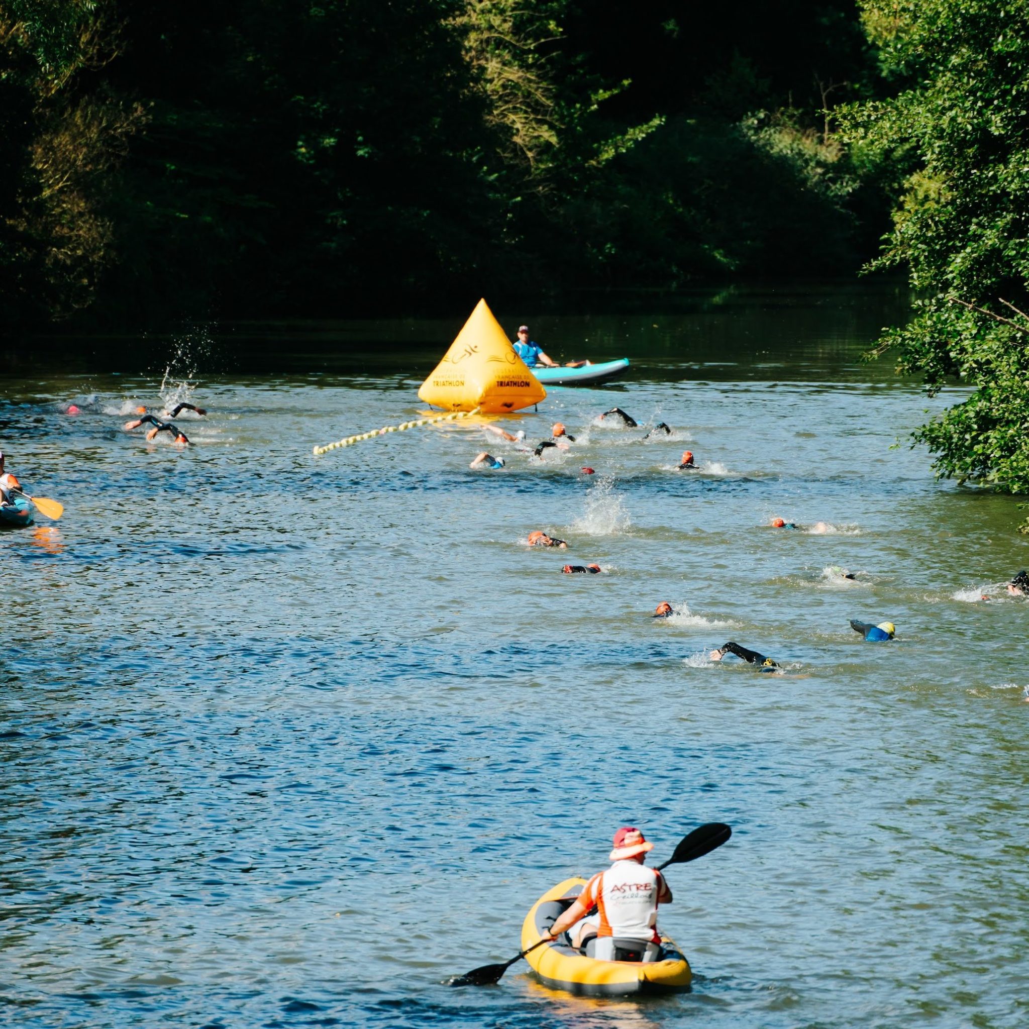 Aquathlon dans l'Oise