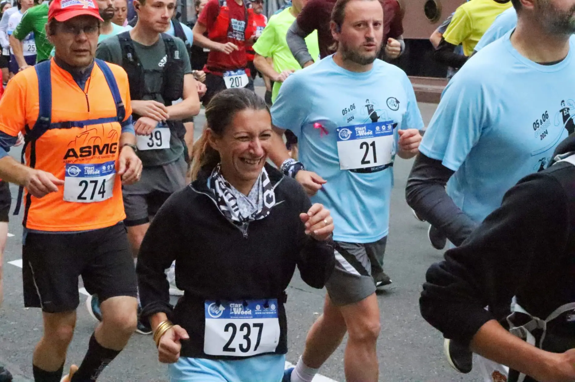 Cécile a participé au semi marathon de la Transquare de Beauvais.