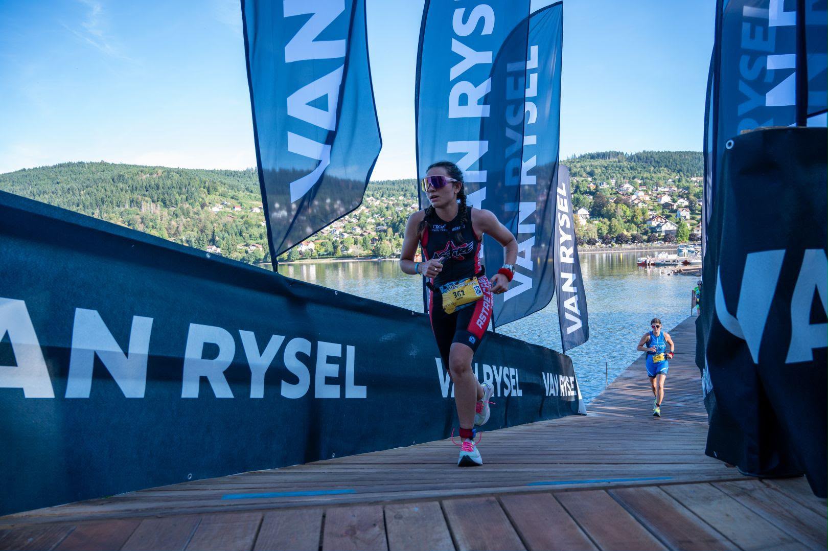 Marine confirme sa progression sur le Découverte du Triathlon de Gérardmer 2026