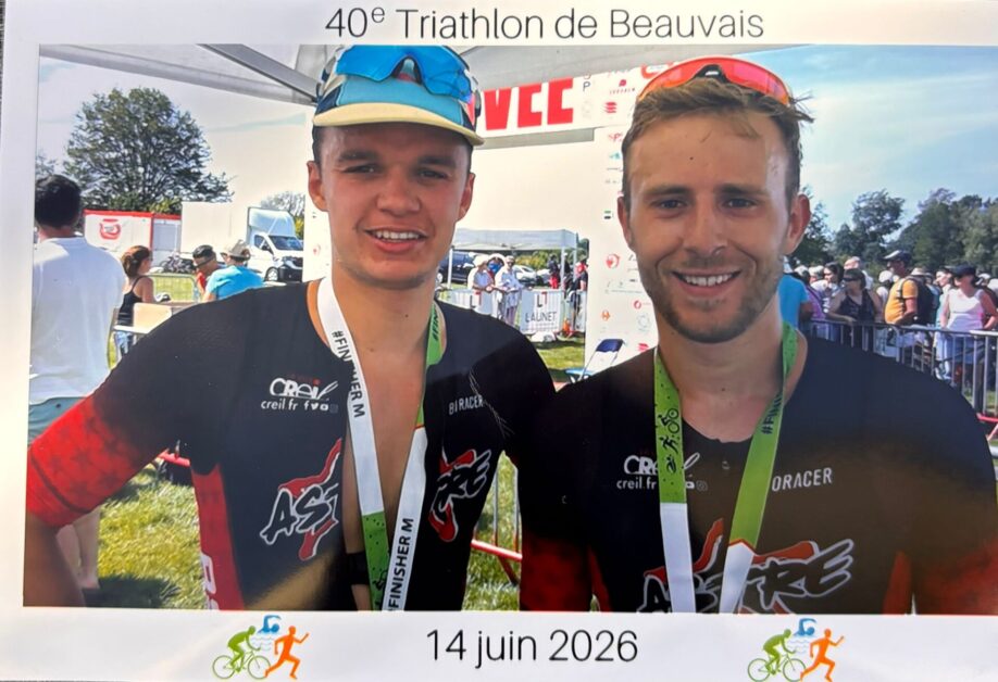 Triathlon de Beauvais 2026 : les résultats de l'Astre Creillois Triathlon