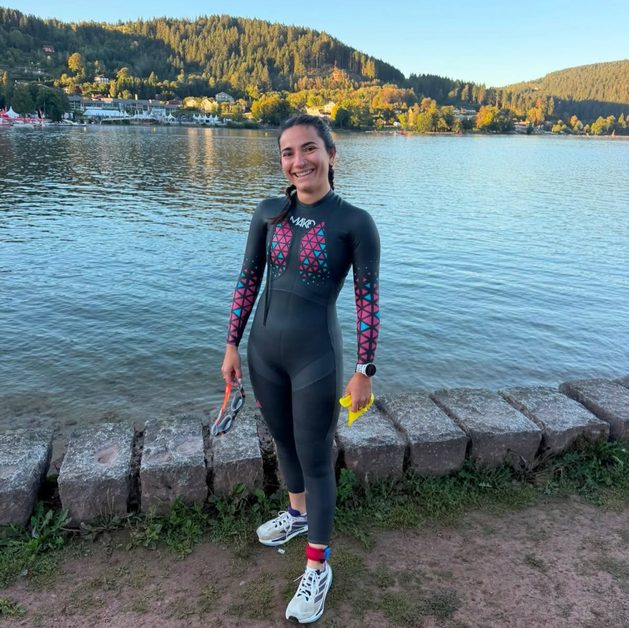 Marine confirme sa progression sur le Découverte du Triathlon de Gérardmer 2026