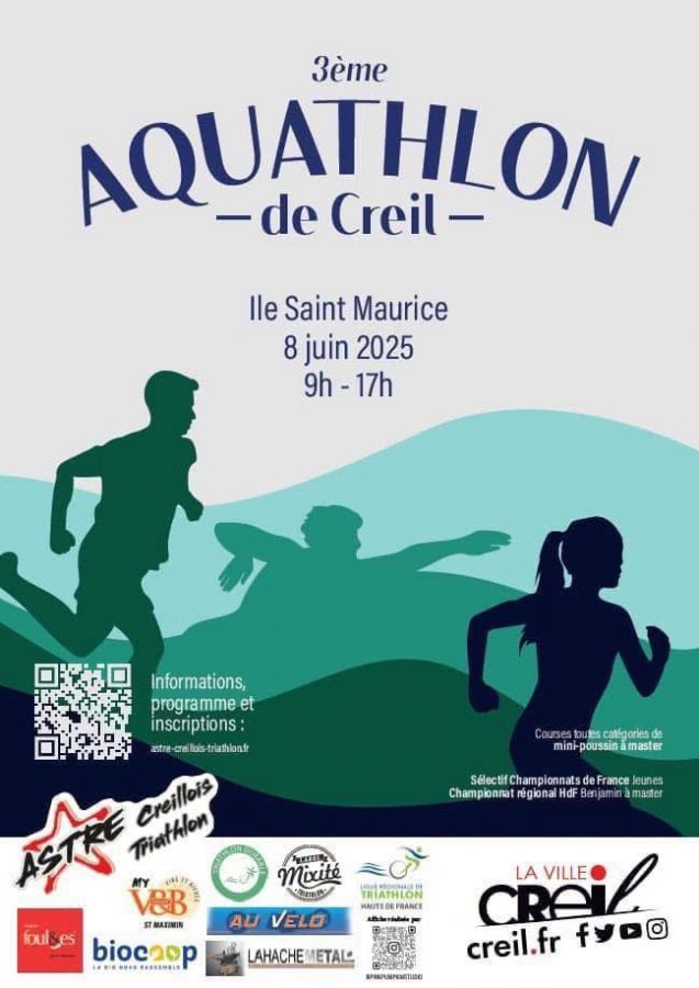 Aquathlon de Creil 2025