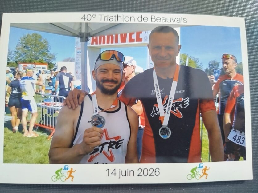 Triathlon de Beauvais 2026 : les résultats de l'Astre Creillois Triathlon