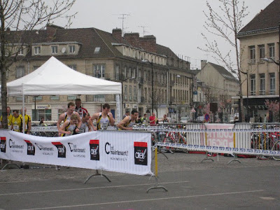 Départ du duathlon de Creil en 2011