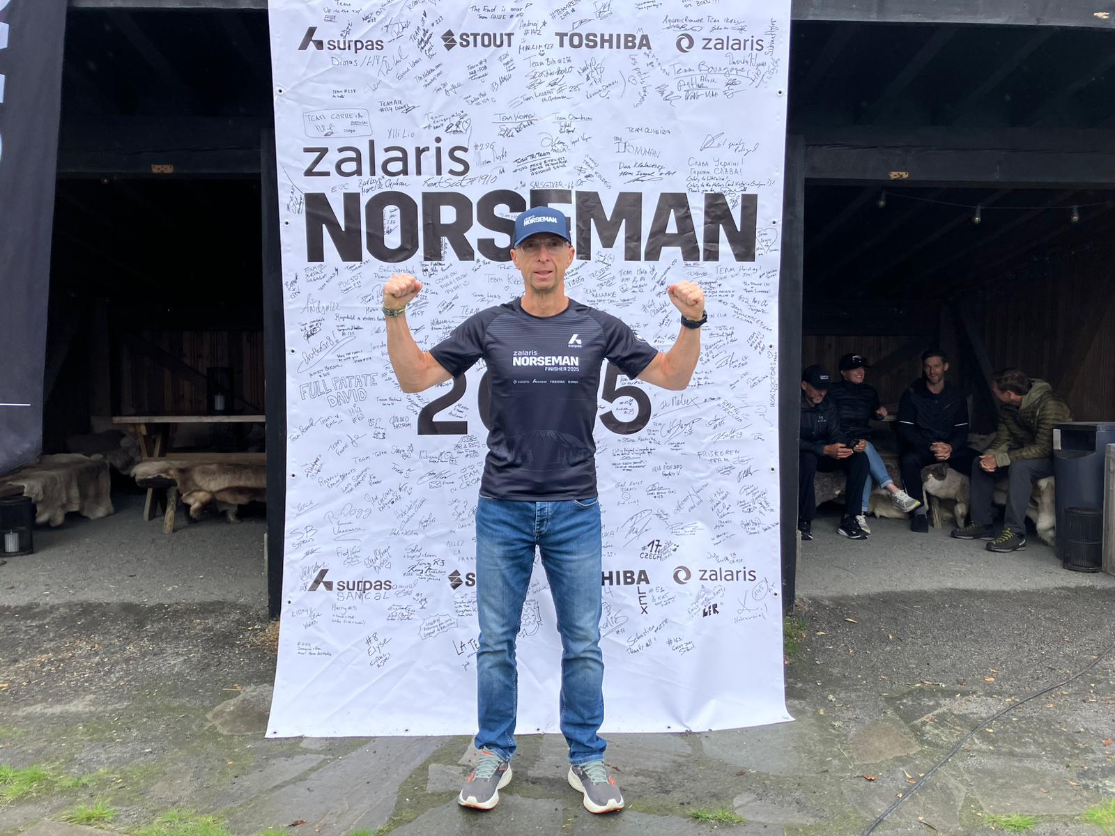 Fred Vezier, finisher du Norseman 2025