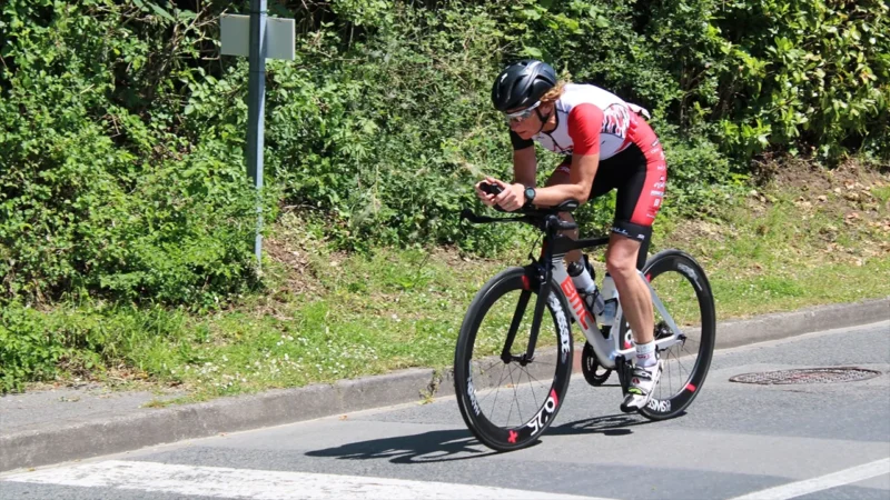 Loetitia Clouin, championne des Hauts de France de triathlon longue distance