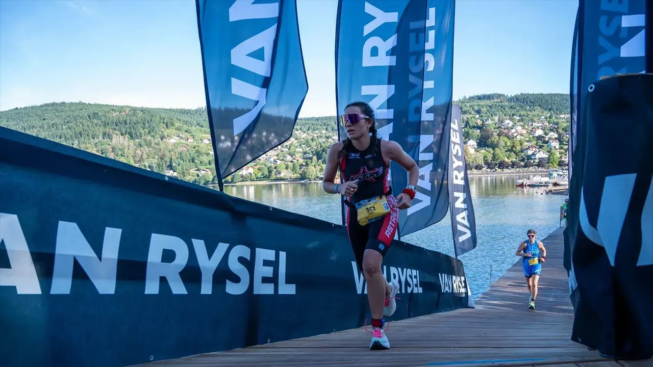 Marine confirme sa progression sur le Découverte du Triathlon de Gérardmer 2026