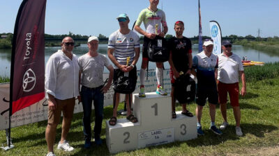 Podium de Quentin Dupuis sur le Triathlon de l'ARC 2026