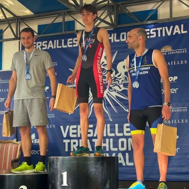 Résultats Versailles Festival Triathlon 2026 : Yanis vainqueur du Swimrun et Noah podium sur le Cross-Tri XS