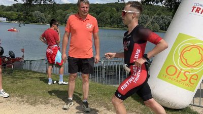 Quentin Dupuy, Triathete de l'Astre Creillois