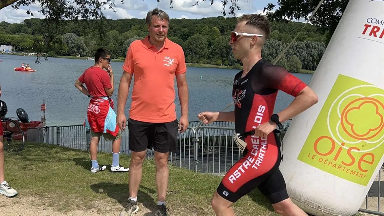 Interview de Quentin Dupuy, triathlète de l'Astre Creillois
