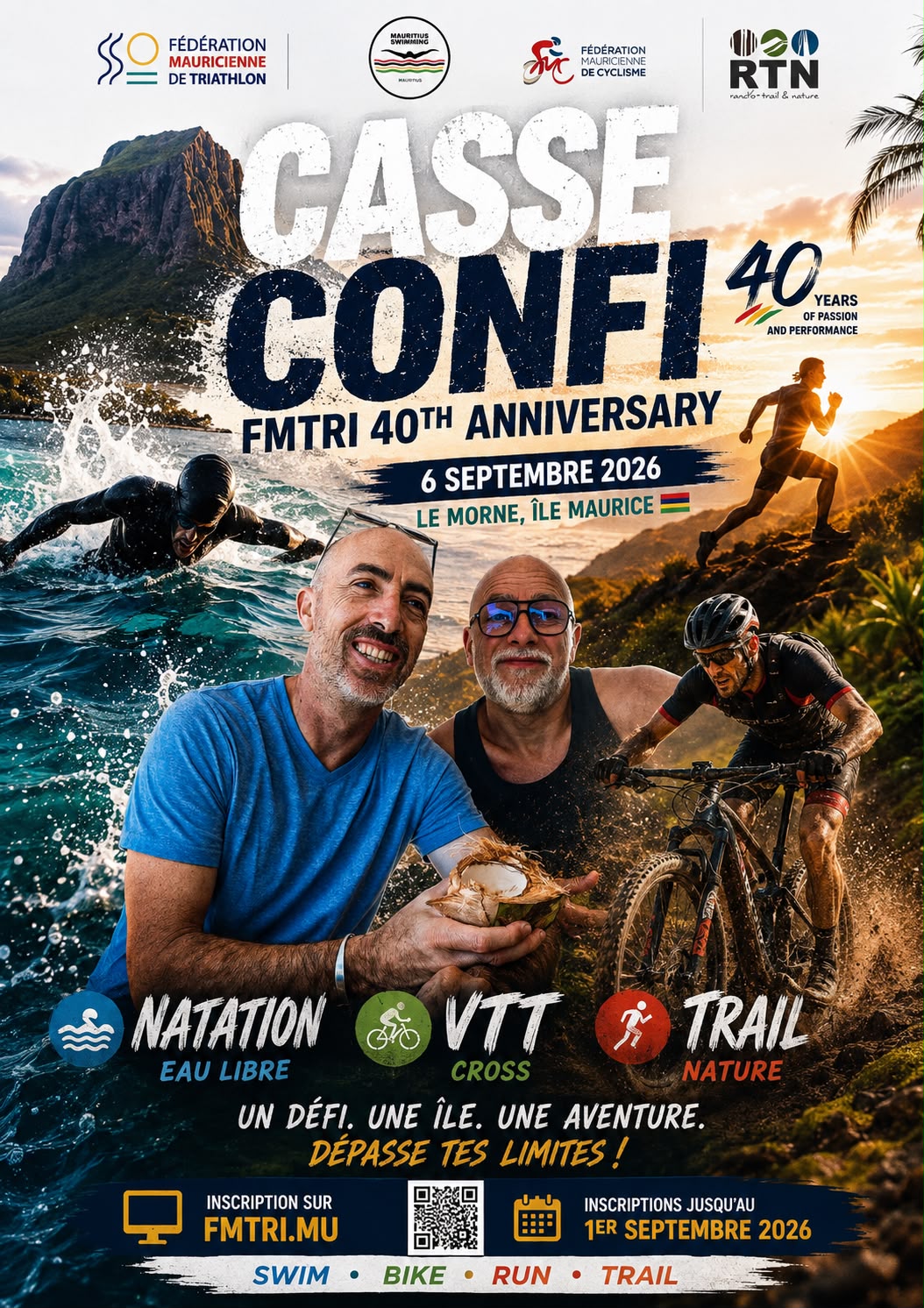 Un Astre sur l&rsquo;Île Maurice pour participer à la CasseConfi X